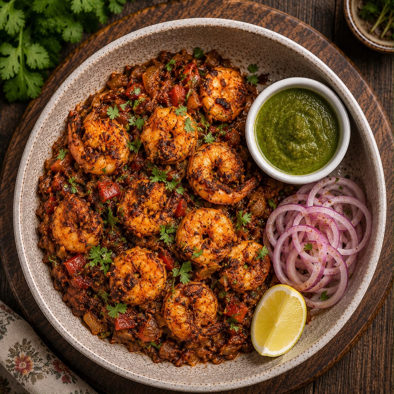 Tawa Prawan Masala